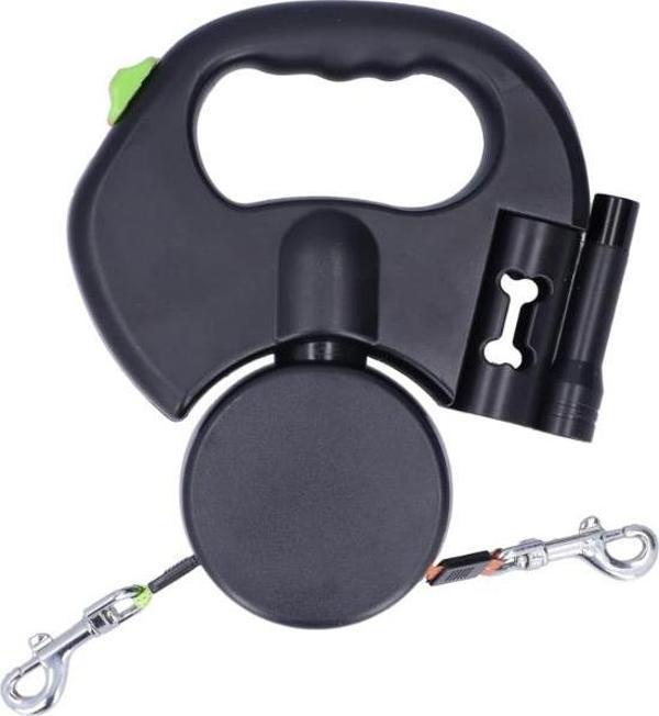 Çok Fonksiyonlu Çift Köpek Gezdirme Tasması - Image 1