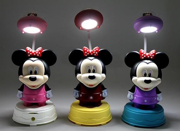 Mickey Mouse Masa Üstü Lamba USB Şarjlı Model 1 - Image 1