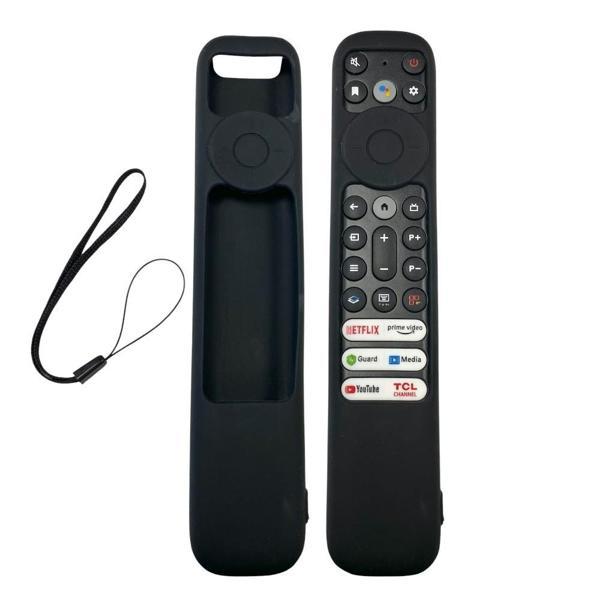 TLC Android LED TV Kumanda Uyumlu Silikon Koruma Kılıfı - Siyah - Image 1