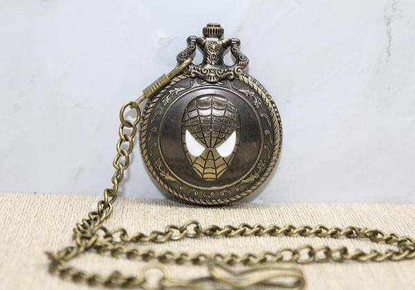 Spiderman Tasarımlı Köstekli Saat Model 2 - Image 1