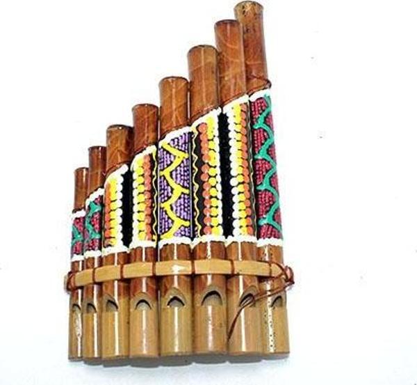 Bambu Batikli Pan Flüt - Image 1