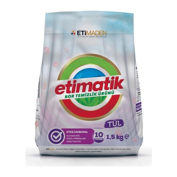 Eti Matik Tül Borlu Temizlik Ürünü Toz Deterjan 1,5 Kg - Image 1
