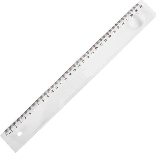 Mercekli Geniş Büro Cetveli 30 Cm Kod:179 - Image 1