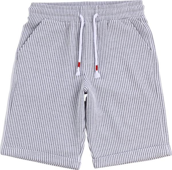 ÇİZGİLİ DUBLE PAÇA KAPRİ Siyah - Image 1