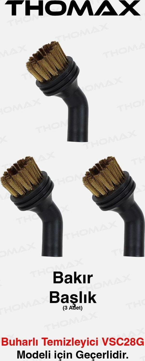 Thomax Vsc28G Uyumlu Başlık Buharlı Temizlik Makinası Yedek Aparat Seti - Image 1