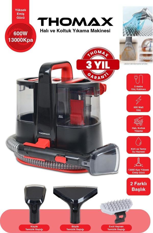 Thomax Koltuk Halı Yıkama Ve Leke Çıkartma Makinesi - Image 1