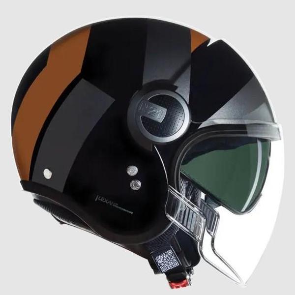 NOLAN N21 VISOR 06 TANGENTE 352 CAMLI YARIM KASK - Image 1