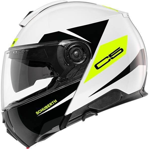 Schuberth C5 Eclipse Yellow Kask - Image 1