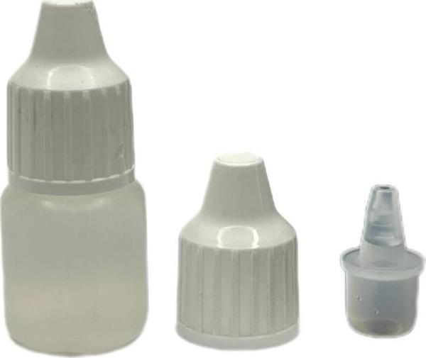 5ml PE ASETON ŞİŞESİ, 30 adet,PLASTİK DAMLALIKLI ŞİŞE, DAMLATMALI ŞİŞE - Image 1