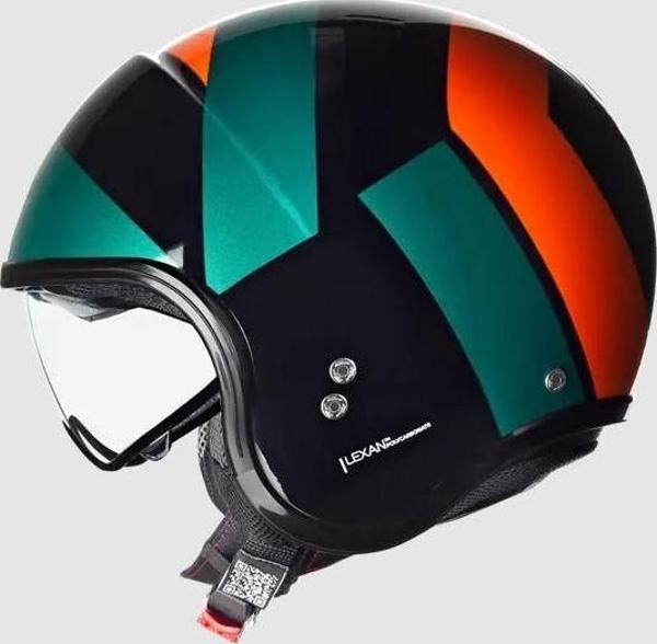 NOLAN N21 06 TANGENTE 347 GÜNEŞ CAMLI YARIM KASK - Image 1