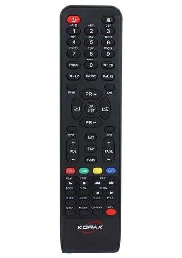 Korax  Hıtech Vipbox Hd Uydu Kumanda - Image 1