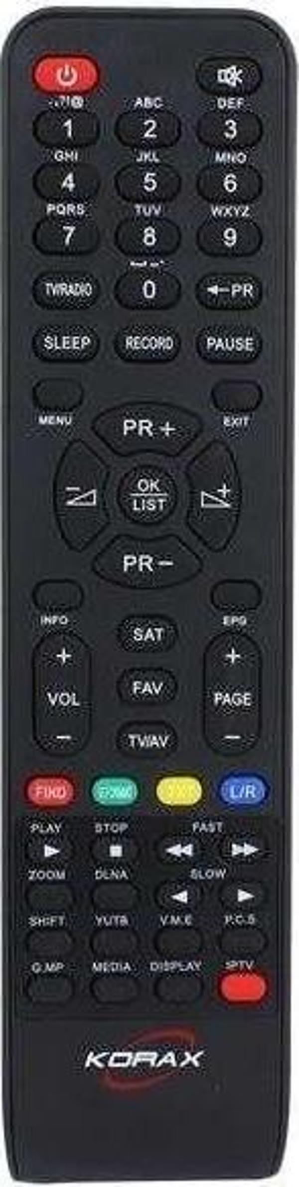 Korax  Hıtech Vipbox Hd Uydu Kumanda - Image 1