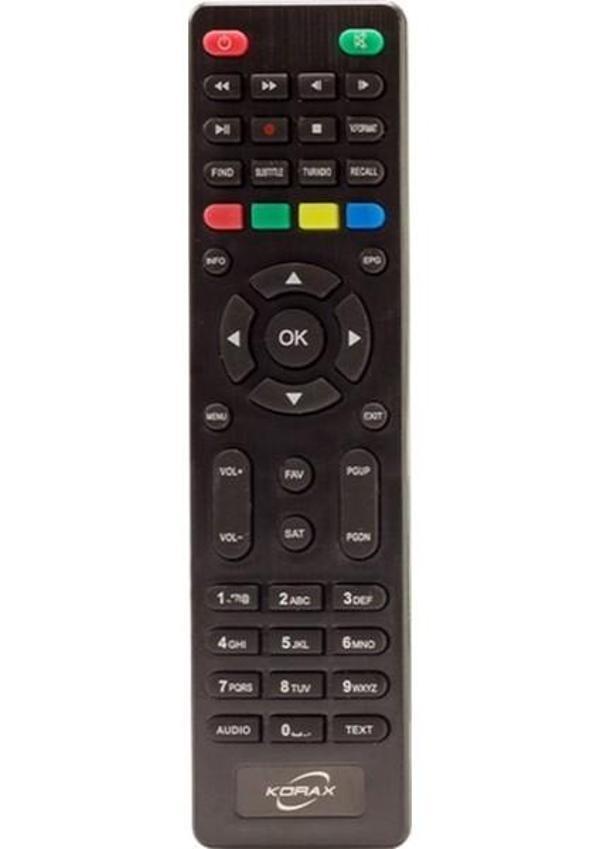 Korax Eco+Korax Platinium Hd Mini Full Hd Uydu Kumanda - Image 1