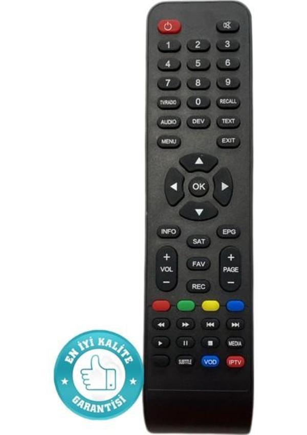 Korax Hıtech Vip Box KORAX Ip Tv Uydu Tv Kumanda - Image 1
