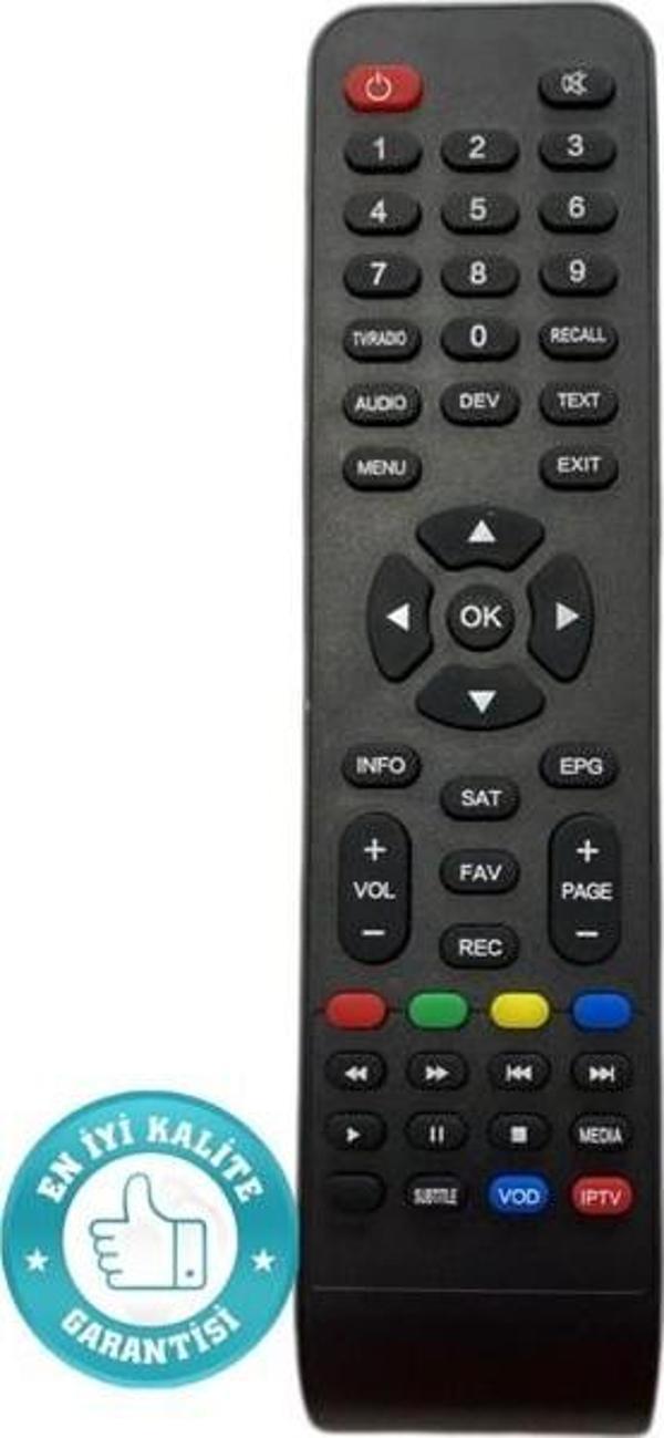 Korax Hıtech Vip Box Ip Tv Uydu Tv Kumanda - Image 1