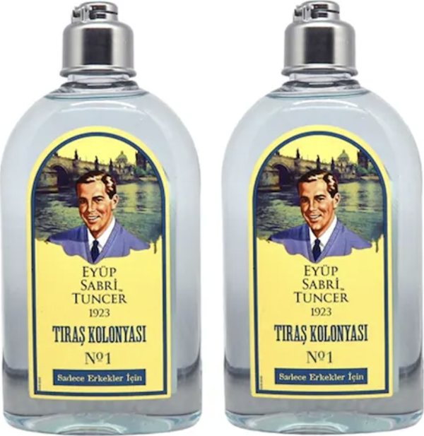 Eyüp Sabri Tuncer No:1 Tıraş Kolonyası 2 x 250 ML - Image 1