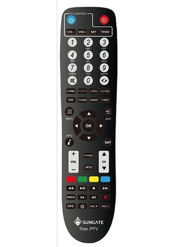 Sungate Titan İp Tv uydu kumandası - Image 1
