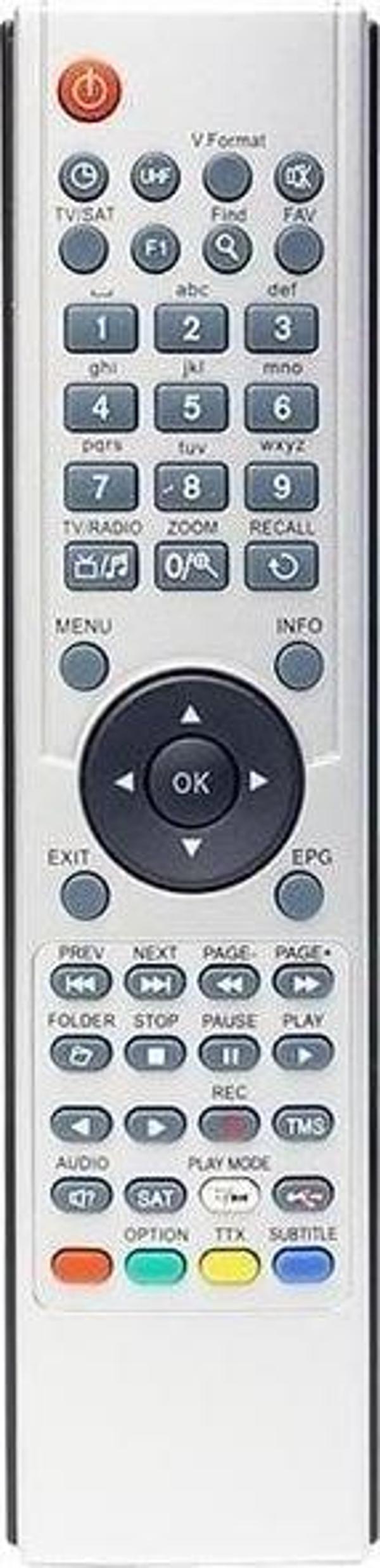 Yumatu Full Hd Uydu Alıcısı Kumandası - Image 1