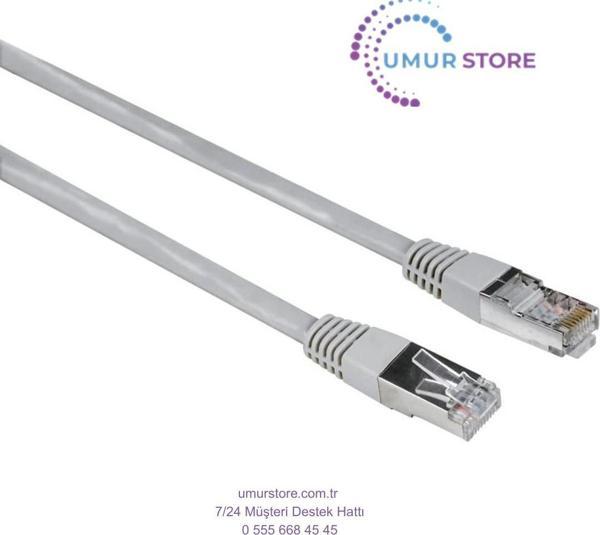 1.5m Ağ Kablosu CAT5E Stp Gri - Image 1