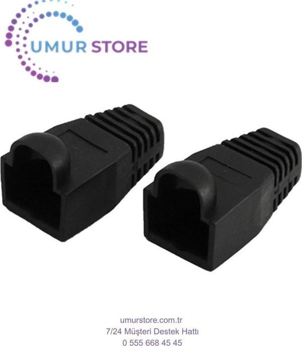 1000 Adet RJ45 Konnektör Fişi Koruyucu Kılıf Kapağı CAT5E/6 Kablo USB Konnektörleri Dizüstü Bilgisay - Image 1