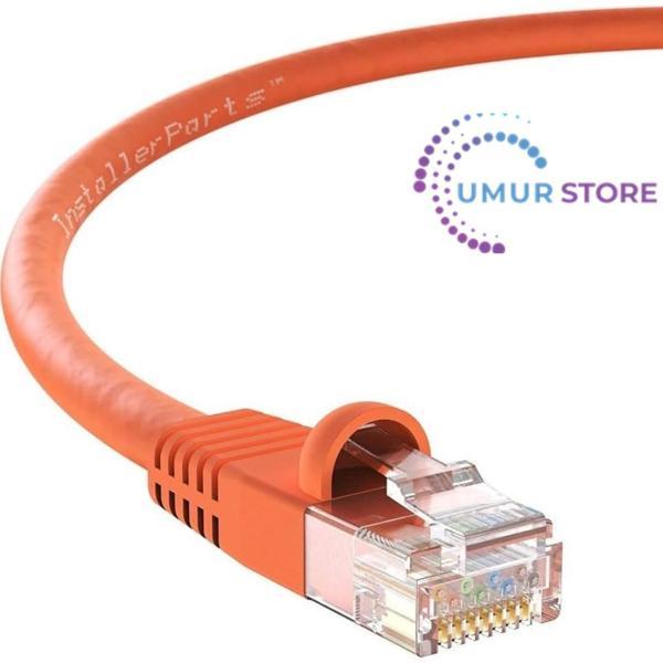 5 Metre Halojen Free Turuncu Cat6 Patchcord Data-Ethernet Kablosu - Image 1