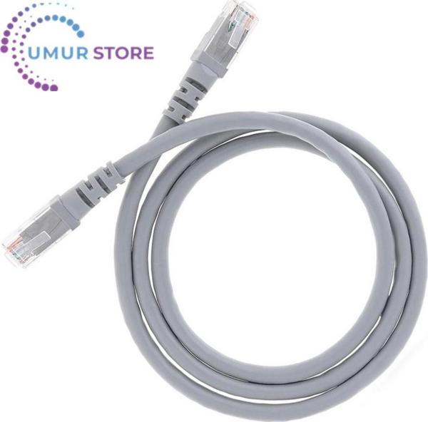 CAT5E Fabrikasyon Ethernet Lan Ağ Network Patch Kablo - 1 Metre - Image 1