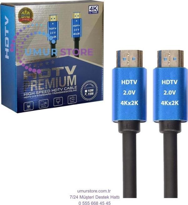 HDMI Kablo Gold 2.0V 2k 4K Hdtv 15MT SE-15M4K - Image 1