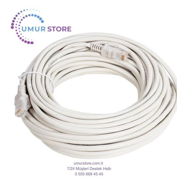 Kablo.cat5 15 Metre Gri Poşetli - Image 1