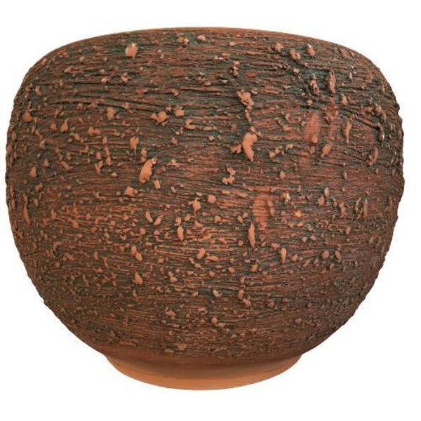 ANTİK GÖRÜNÜMLÜ EL YAPIMI TOPRAK SAKSI (33*33 CM) - Image 1