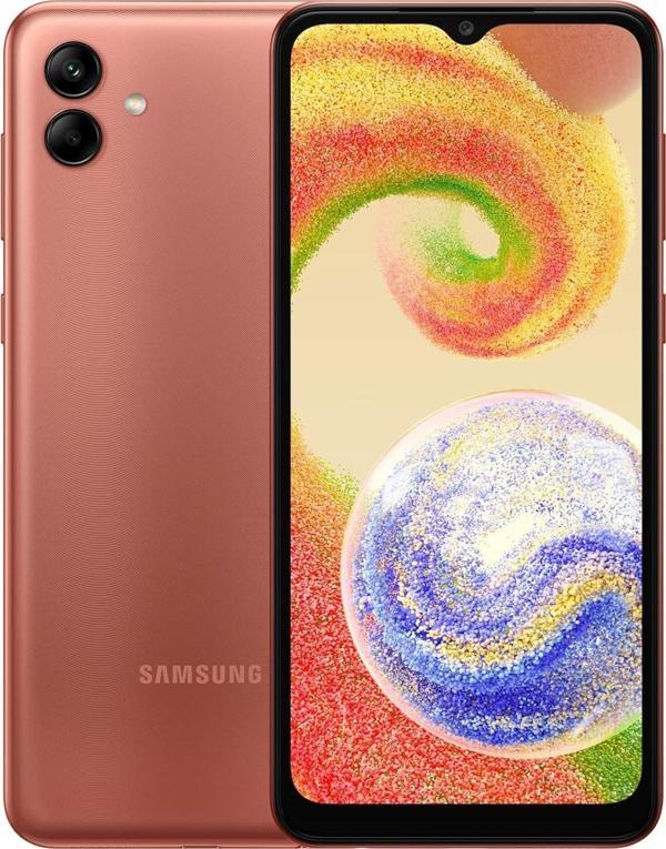  Samsung Galaxy A04  Rose 128 GB  / 4 GB Ram Yenilenmiş Ürün (Sıfır Gibi) - Image 1