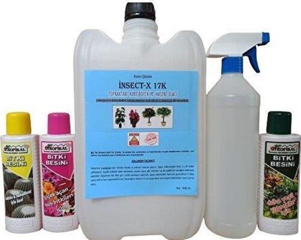 Çiçekler Için Toprak Içi Haşere Kovucu 10 Lt+ 3 Adet Bitki Besini Hediyeli - Image 1