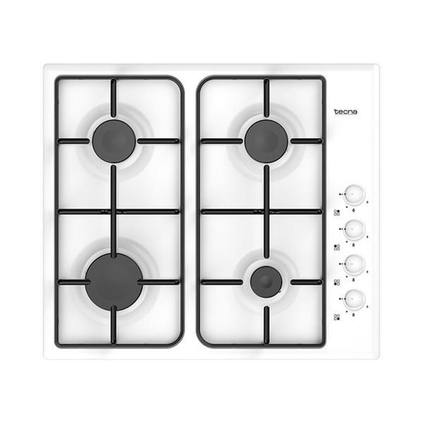 Tecna SÜO 604BE 4 Gözü Gazlı Beyaz Set Üstü Ocak - Image 1