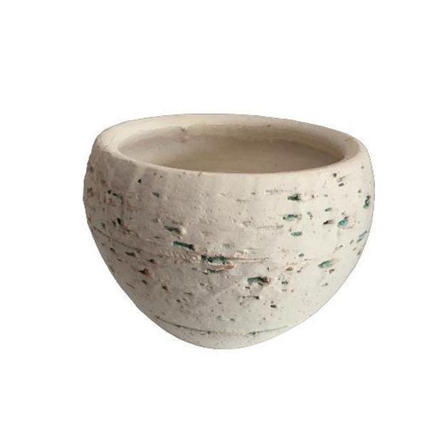 Antik Görünümlü Eskitme Toprak Saksı 10 cm x 12 cm - Image 1