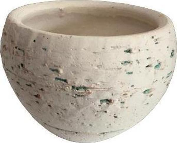 Antik Görünümlü Eskitme Toprak Saksı 10 cm x 12 cm - Image 1