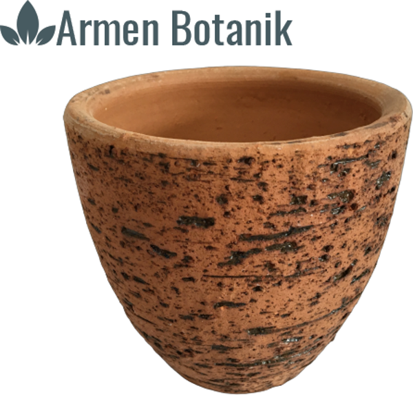 Antik Görünümlü Toprak Saksı 12x12 cm - Image 1