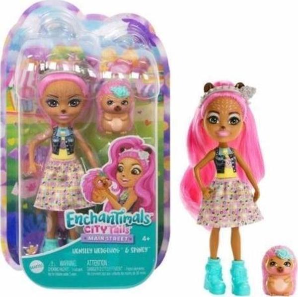 Enchantimals Bebekler Hensley Hedgehog ve Spiney FNH22 HKN13, Figür Bebek ve Kirpi - Image 1