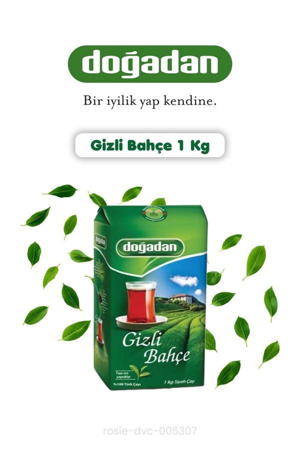 Doğadan Gizli Bahçe Dökme Çay 1 Kg ve Rosie - Image 1