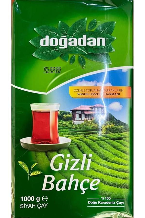 Doğadan Gizli Bahçe Dökme Çay 1 Kg ve Rosie - Image 1