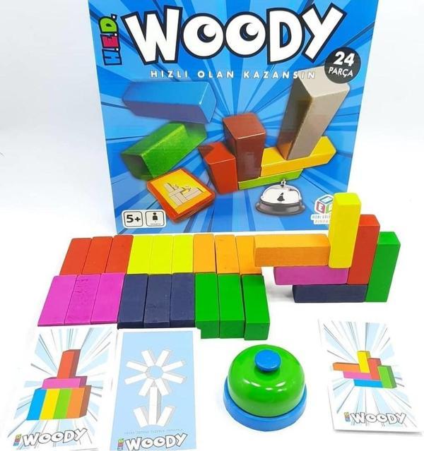 Woody Ahşap 3 Boyutlu Geometrik Zeka Oyunu Beceri Ve Gelişim Oyunu - Image 1