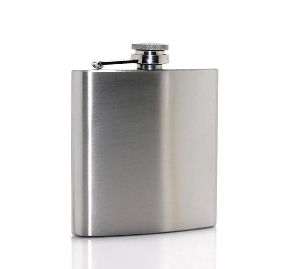 Paslanmaz Çelik 6 Oz Tekli Matara Alk45 - Image 1