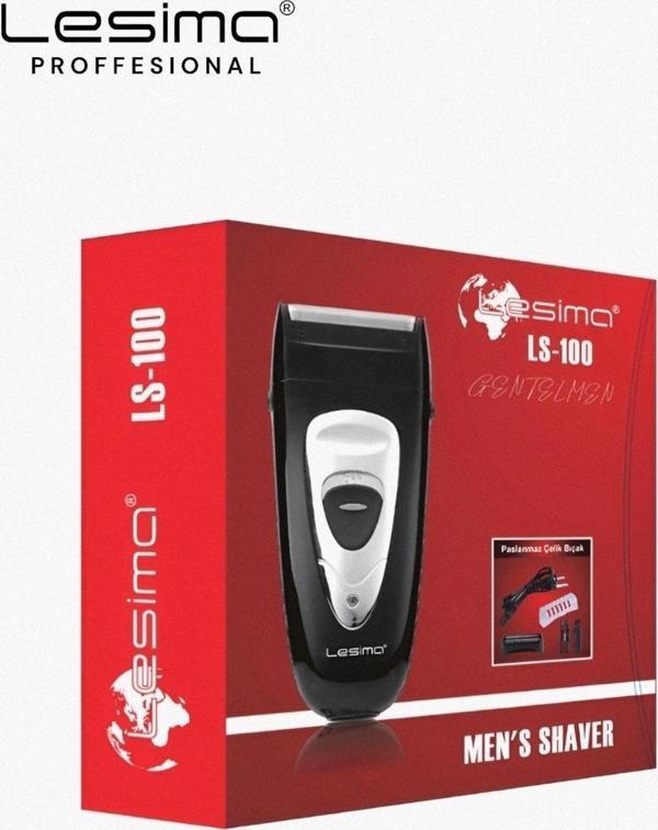 Lesima Ls-100 Gentelmen Sakal Yanak Traş Ve Faul Düzeltme Tıraş Makinesi - Image 1