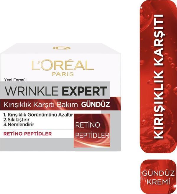 L'Oréal Paris Wrinkle Expert Kırışıklık Karşıtı Gündüz Kremi - Image 1