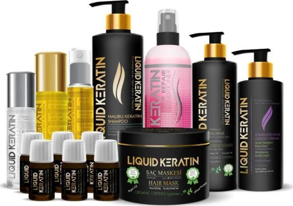 Ekstra Mega Full - Kökten Uca Keratin Saç Bakım Seti - Onarıcı Güçlendirici - Image 1