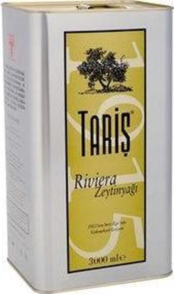 Tariş Riviera Zeytinyağı Teneke 3 Lt - Image 1