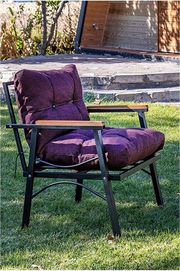 Rattani Tarz Model 2+1+1 Masa Hediye Bahçe Balkon Takımı Garantili - Image 1