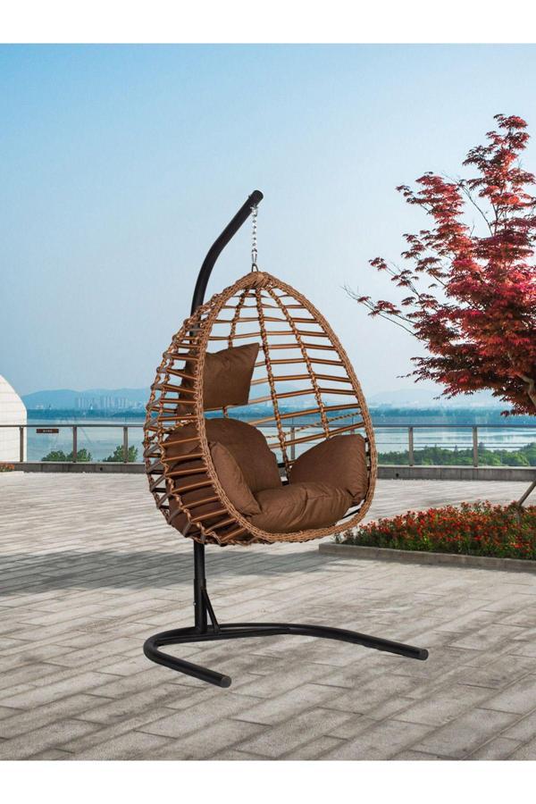 Rattani Rattan Koyu Kahve Tek Kişilik Garantili - Image 1