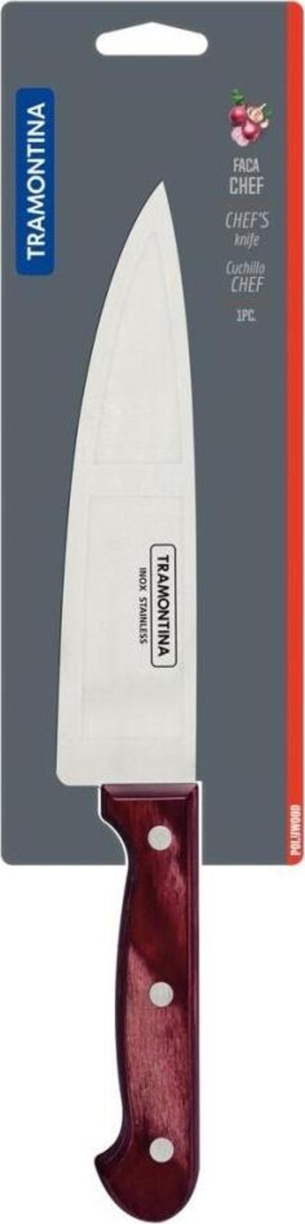 Tramontina Polywood 21131/177 Şef Bıçağı 18cm - Image 1