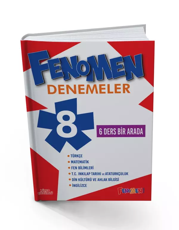 Fenomen 8. Sınıf Tüm Dersler Branş Denemeleri Fenomen Yayınları - Bi bigelio - Image 1