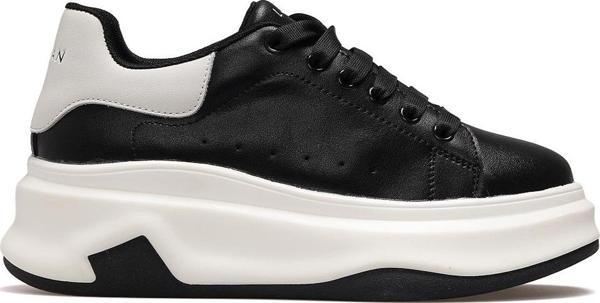 April Kadın Günlük Sneaker Spor Ayakkabı 25k 121230028 Z Siyah - Image 1