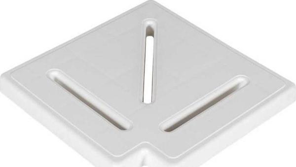 Gemaş Havuz Savak Kanal Köşe Parçası Plastik 15 cm 90° (Adet)-ToptancıyızBiz - Image 1